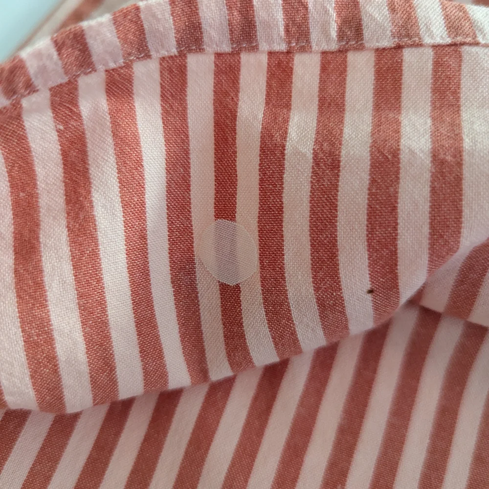 Apolina Striped Embroidered Dress 5-7yr - Picture 6 of 7